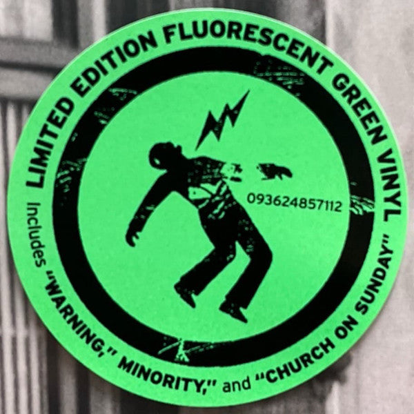 Warning: (GREEN VINYL) | Mint (M) Mint (M)