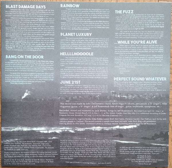 Worry. *DINGED* (VINYL) | Mint (M) Excellent (EX)