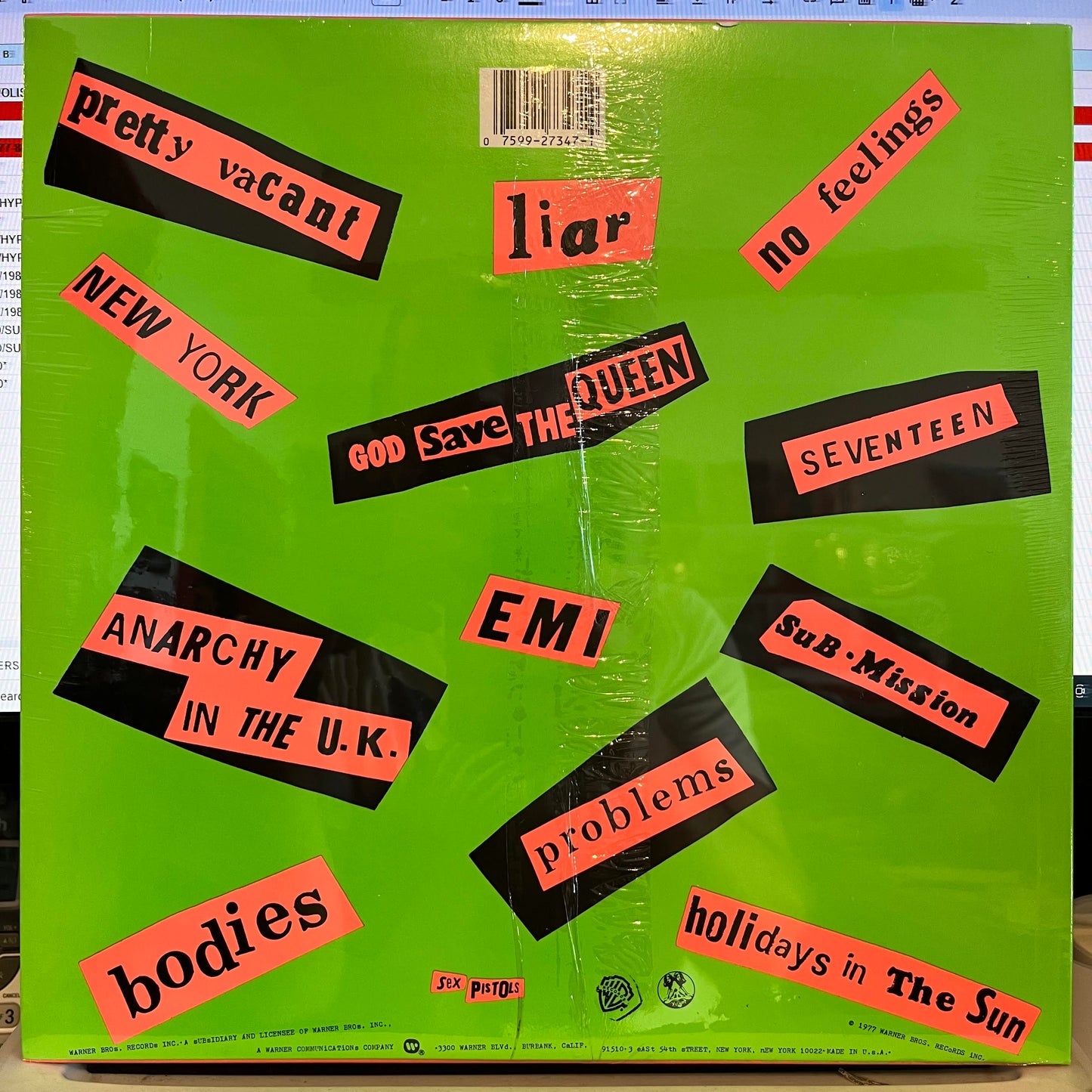 Never Mind The Bollocks Here's The Sex Pistols *SEALED* | Mint (M) Mint (M)