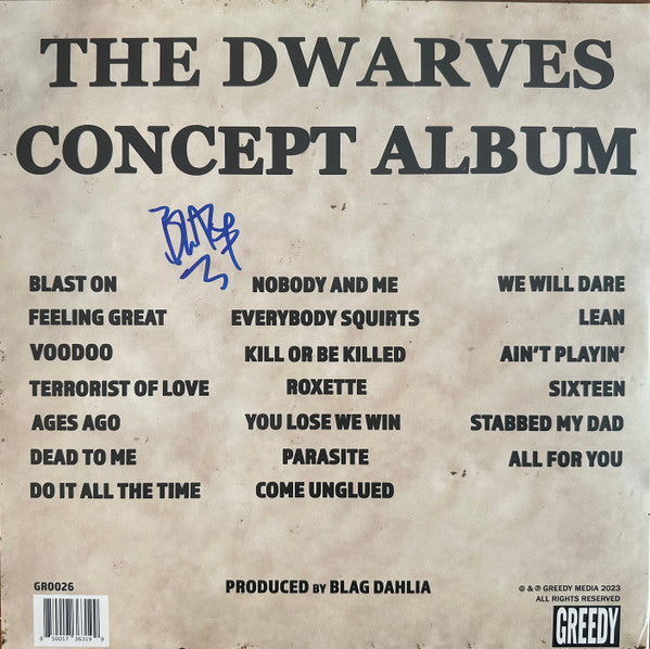 The Dwarves Concept Album |