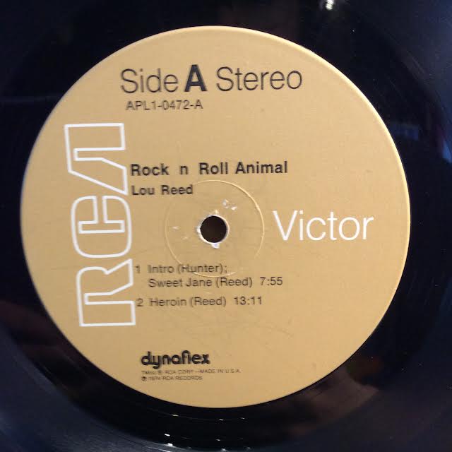 Rock N Roll Animal (VINYL) | Excellent (EX) Good (G)