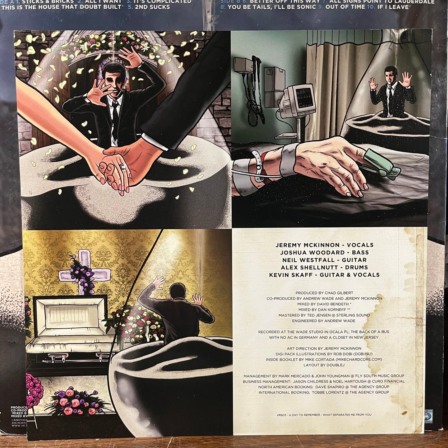 What Separates Me From You (YELLOW TRANSLUCENT VINYL) | Near Mint (NM or M-) Excellent (EX)