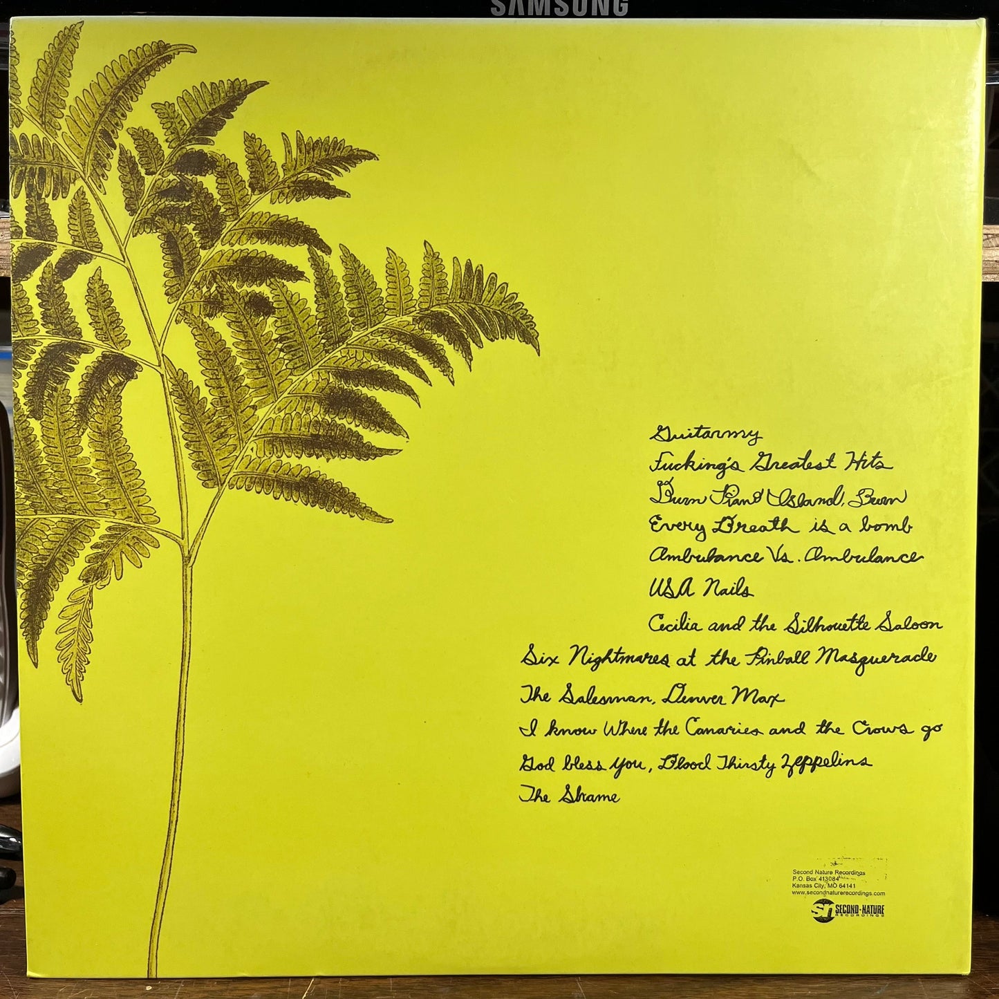 ...Burn, Piano Island, Burn (GREY VINYL) | Near Mint (NM or M-) Near Mint (NM or M-)