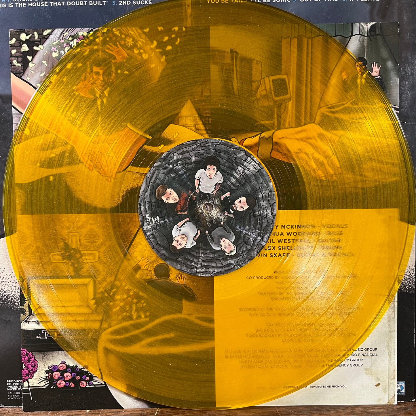 What Separates Me From You (YELLOW TRANSLUCENT VINYL) | Near Mint (NM or M-) Excellent (EX)