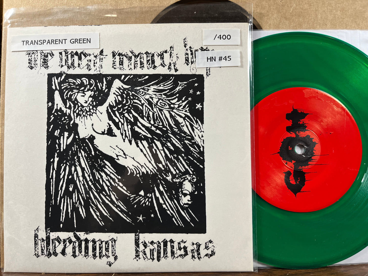 The Great Redneck Hope / Bleeding Kansas (7" GREEN VINYL) | Near Mint (NM or M-) Near Mint (NM or M-)