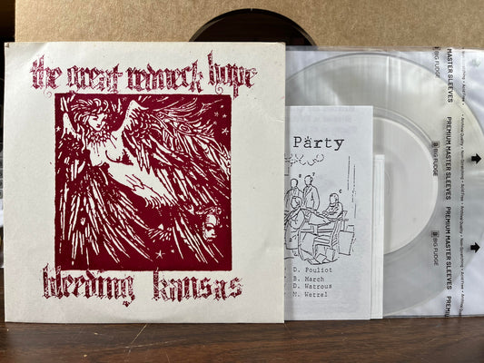 Split 7" (CLEAR 7" VINYL) | Near Mint (NM or M-) Excellent+ (EX+)