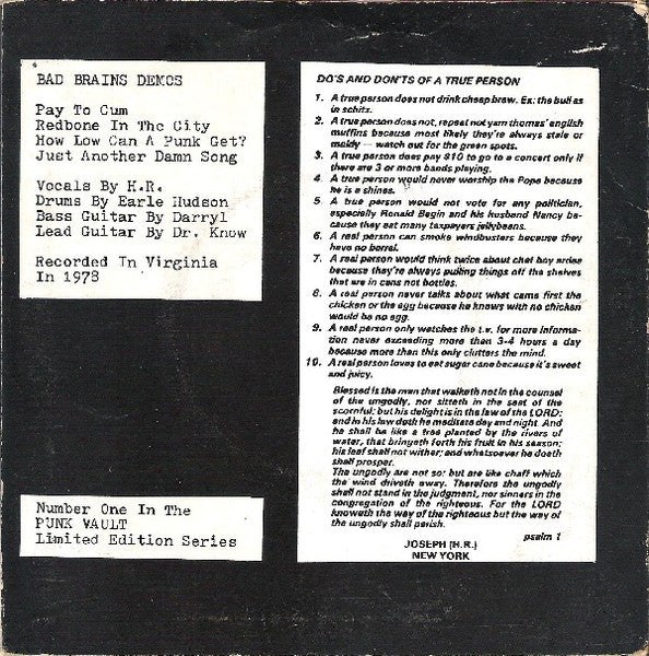 Cum To Play (7" VINYL) | Near Mint (NM) Near Mint (NM)