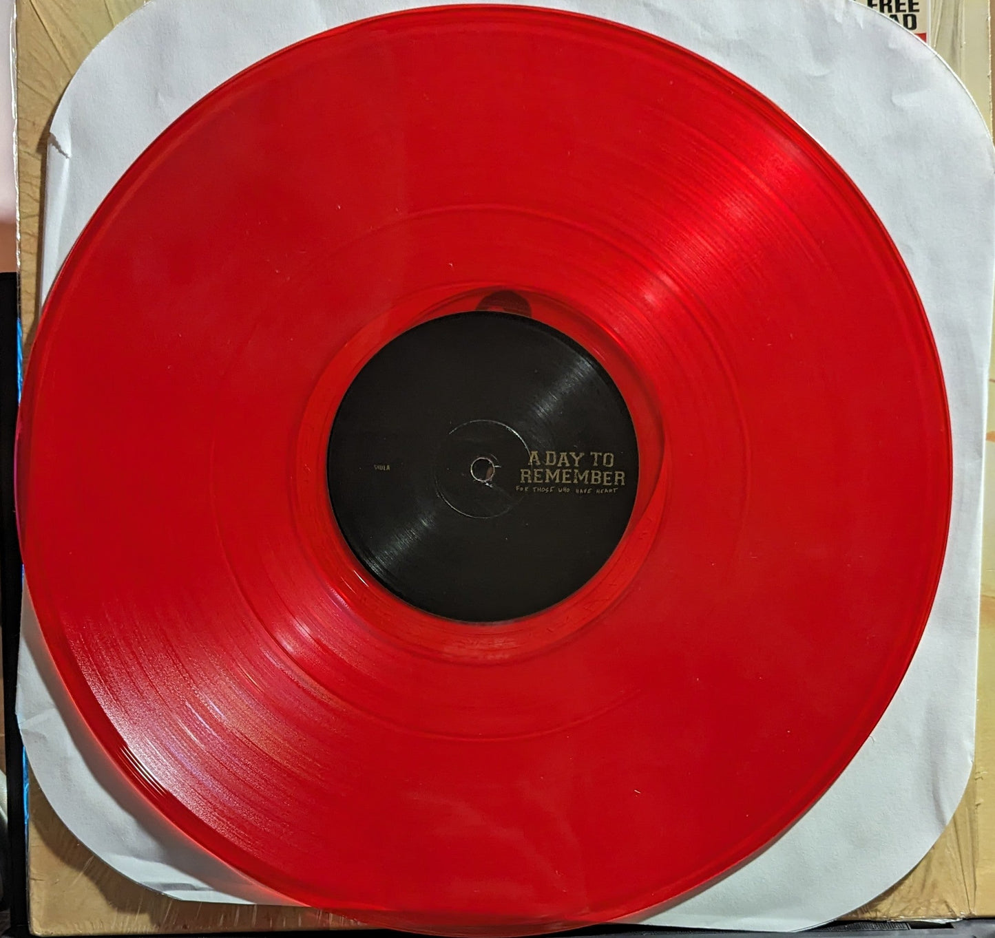 For Those Who Have Heart *CLEAR RED* | Near Mint (NM) Near Mint (NM)