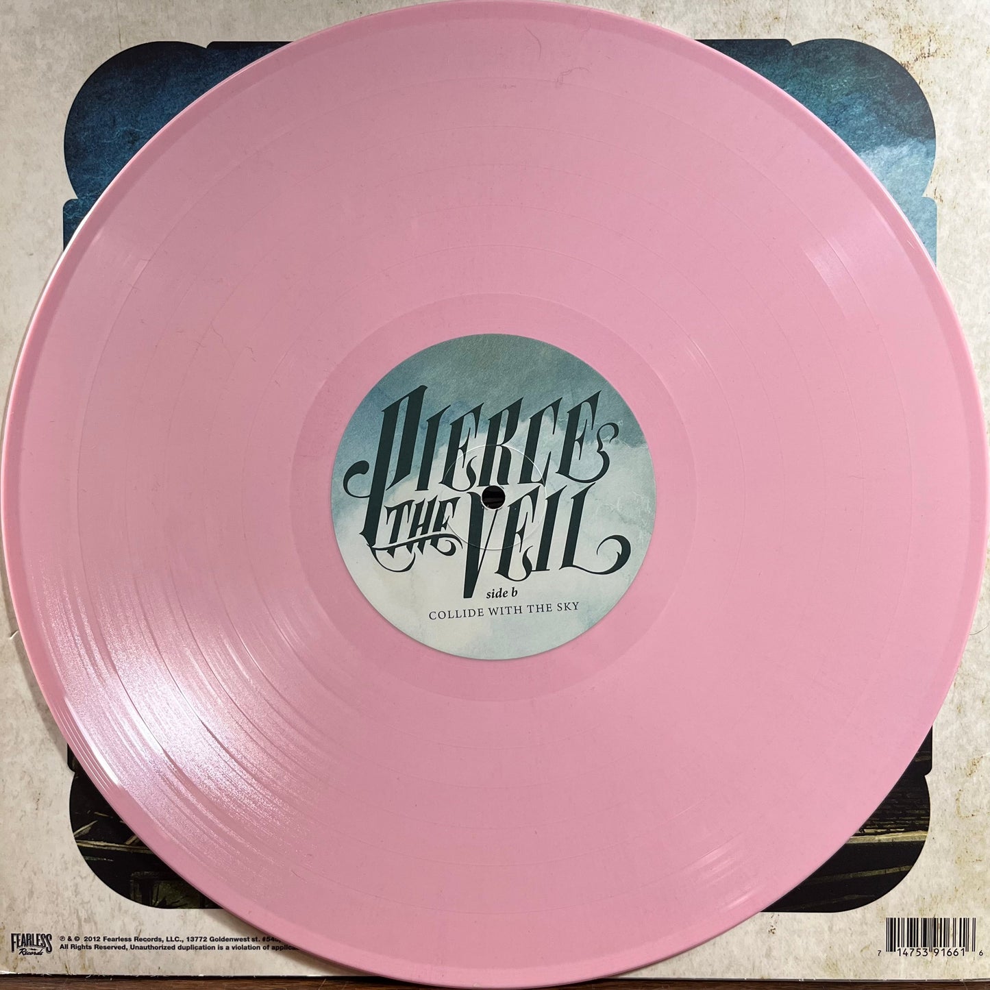 Collide With The Sky (PINK VINYL) | Near Mint (NM or M-) Near Mint (NM or M-)