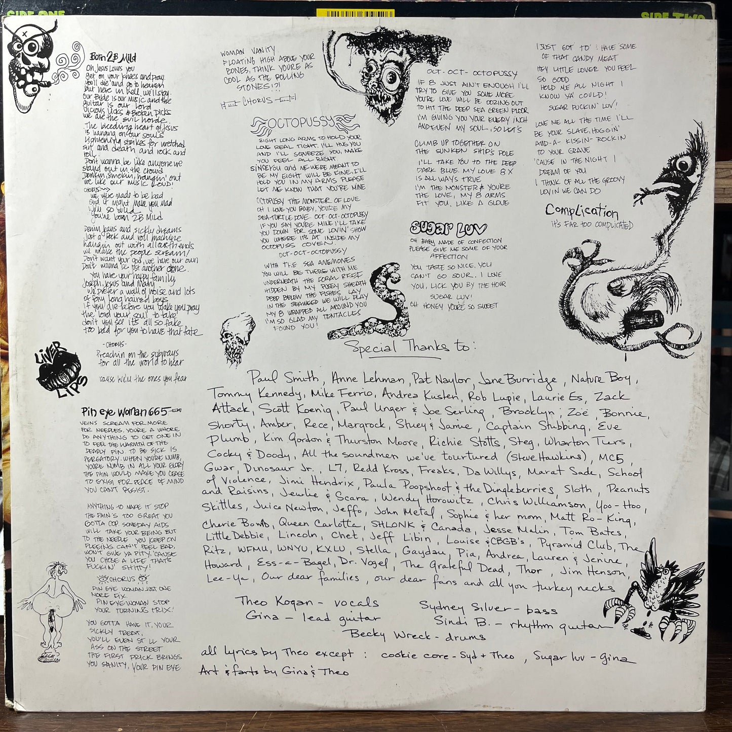 Babysitters On Acid (VINYL) | Very Good (VG) Very Good Plus Plus (VG++)