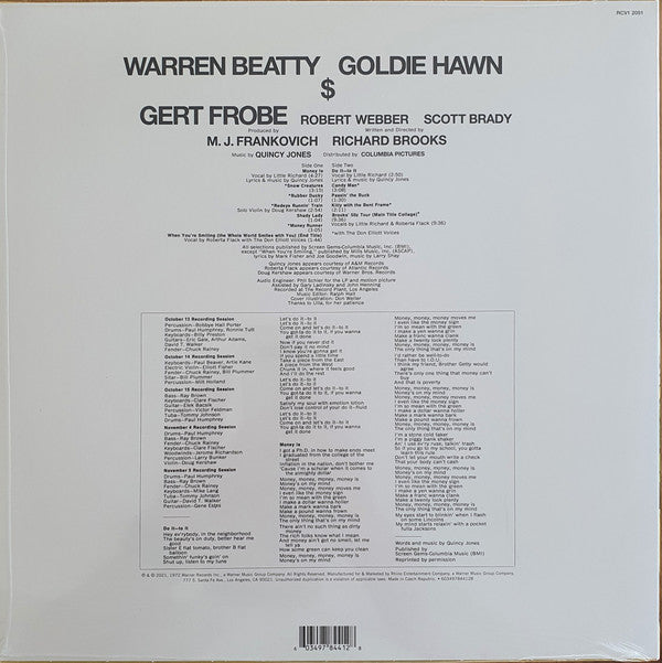 $ (Music From The Original Motion Picture Sound Track) | Mint (M) Mint (M)