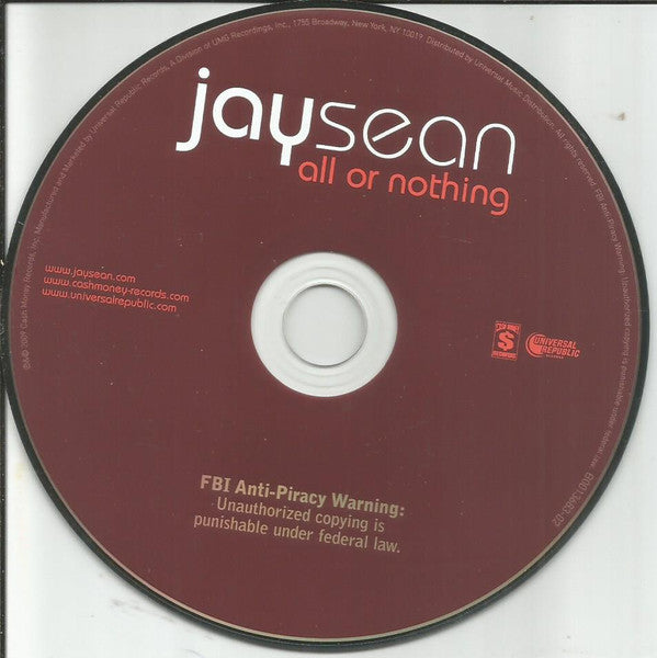 All Or Nothing (CD) | Near Mint (NM) Near Mint (NM)