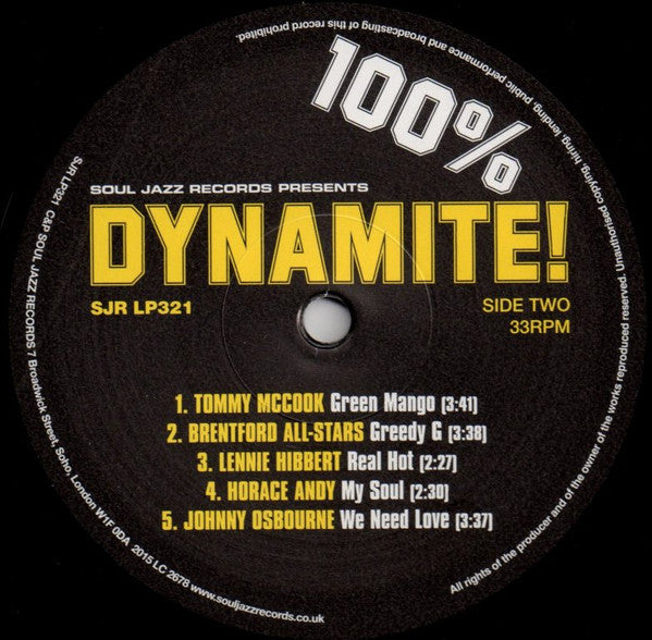 100% Dynamite! (2xVINYL) | Mint (M) Mint (M)