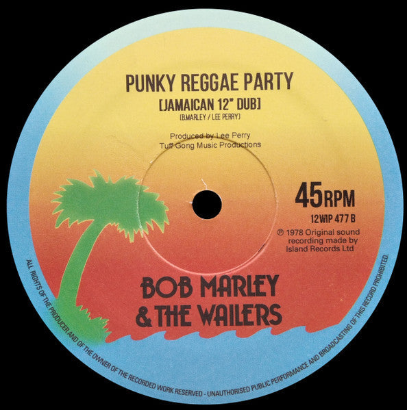 Punky Reggae Party (Jamaican 12" Mix) | Mint (M) Generic