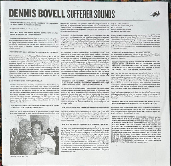 Sufferer Sounds | Mint (M) Mint (M)