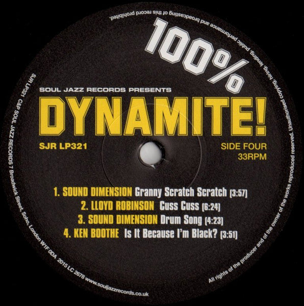 100% Dynamite! (2xVINYL) | Mint (M) Mint (M)