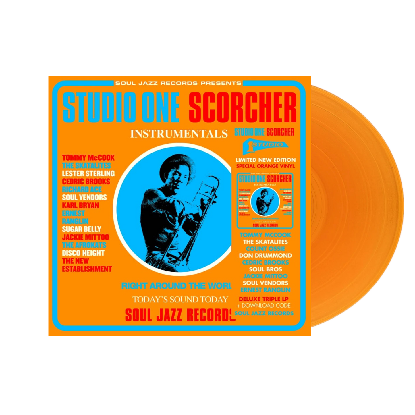 Studio One Scorcher (TRANSPARENT ORANGE VINYL) | Mint (M) Mint (M)