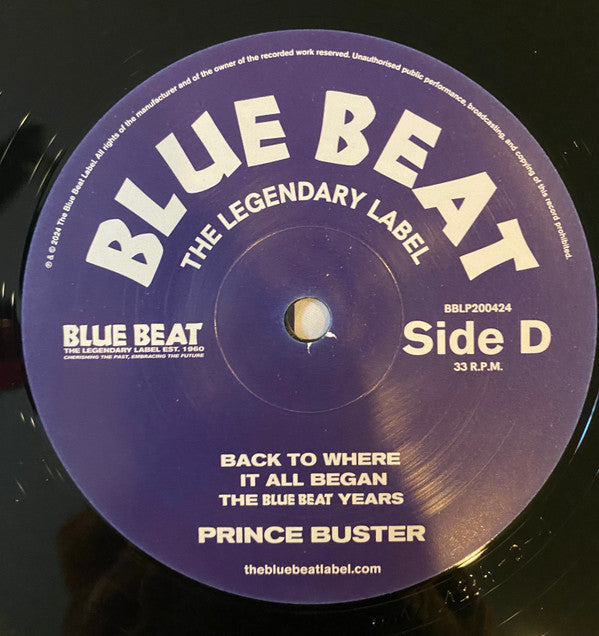 Back To Where It All Began - The Blue Beat Years | Mint (M) Mint (M)