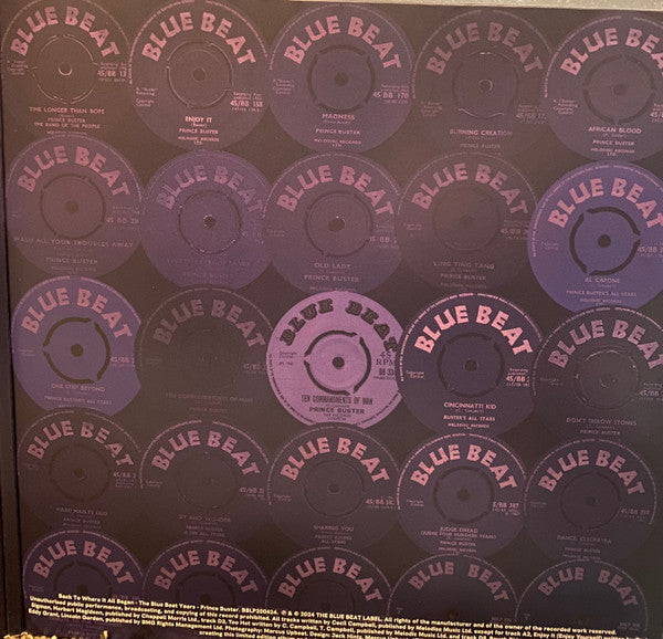 Back To Where It All Began - The Blue Beat Years | Mint (M) Mint (M)