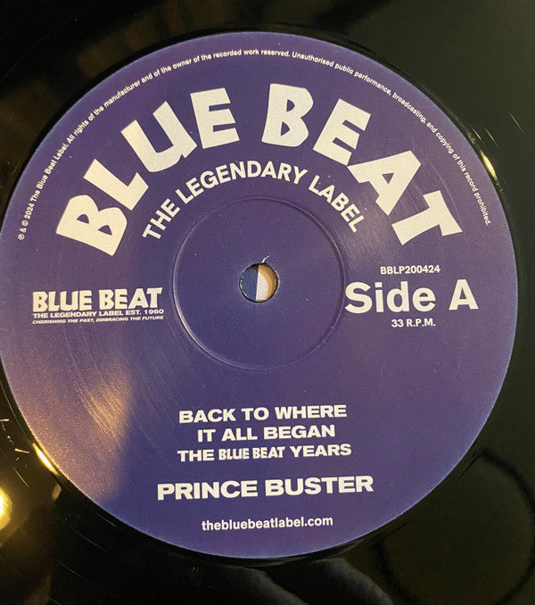 Back To Where It All Began - The Blue Beat Years | Mint (M) Mint (M)