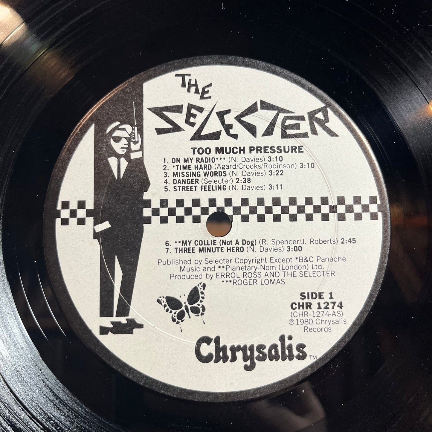 Too Much Pressure (VINYL) | Very Good (VG) Very Good Plus (VG+)