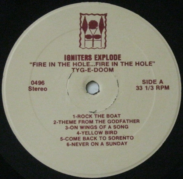 Igniters Explode | Very Good Plus (VG+) Near Mint (NM)