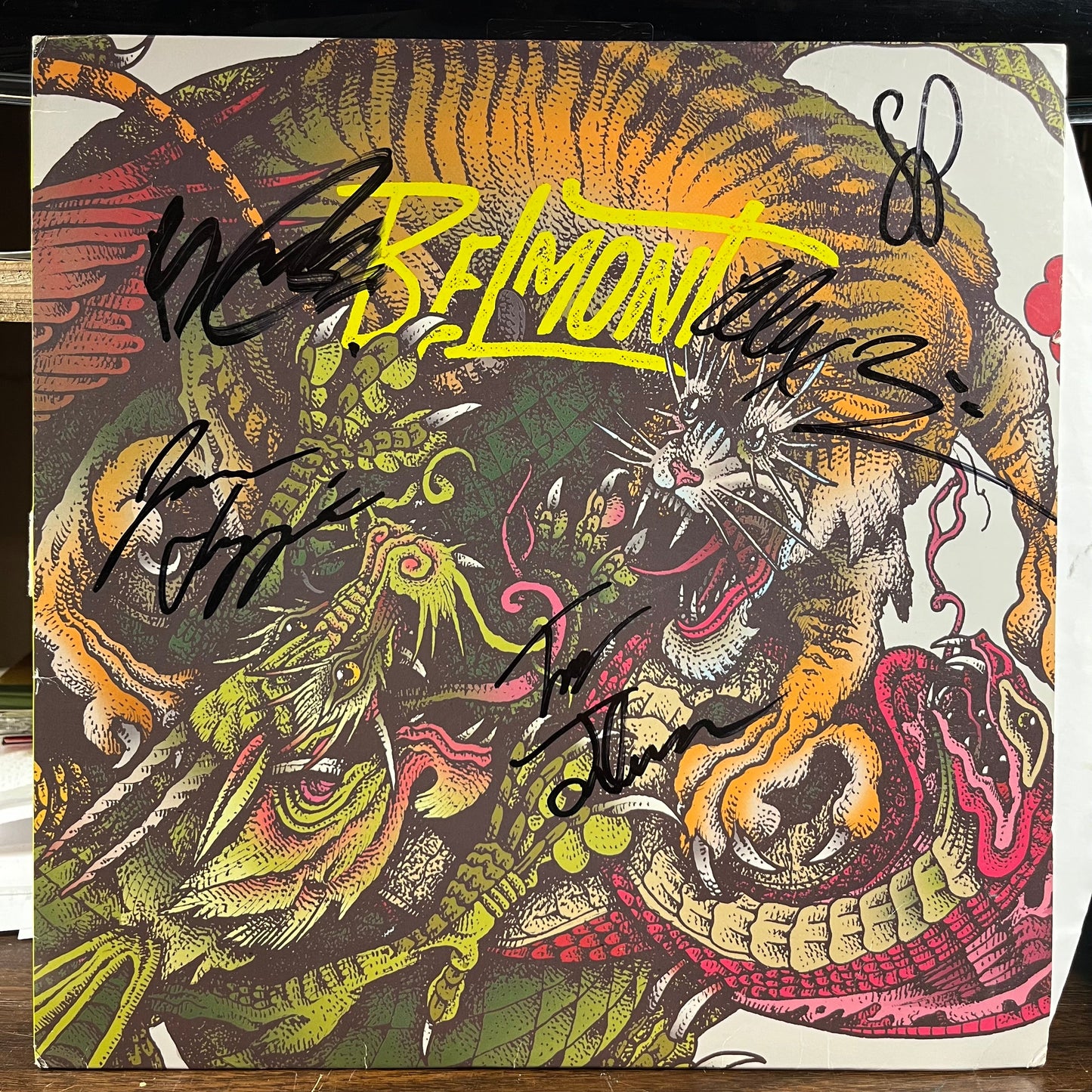 Belmont (SIGNED RED VINYL) | Very Good (VG) Excellent (EX)