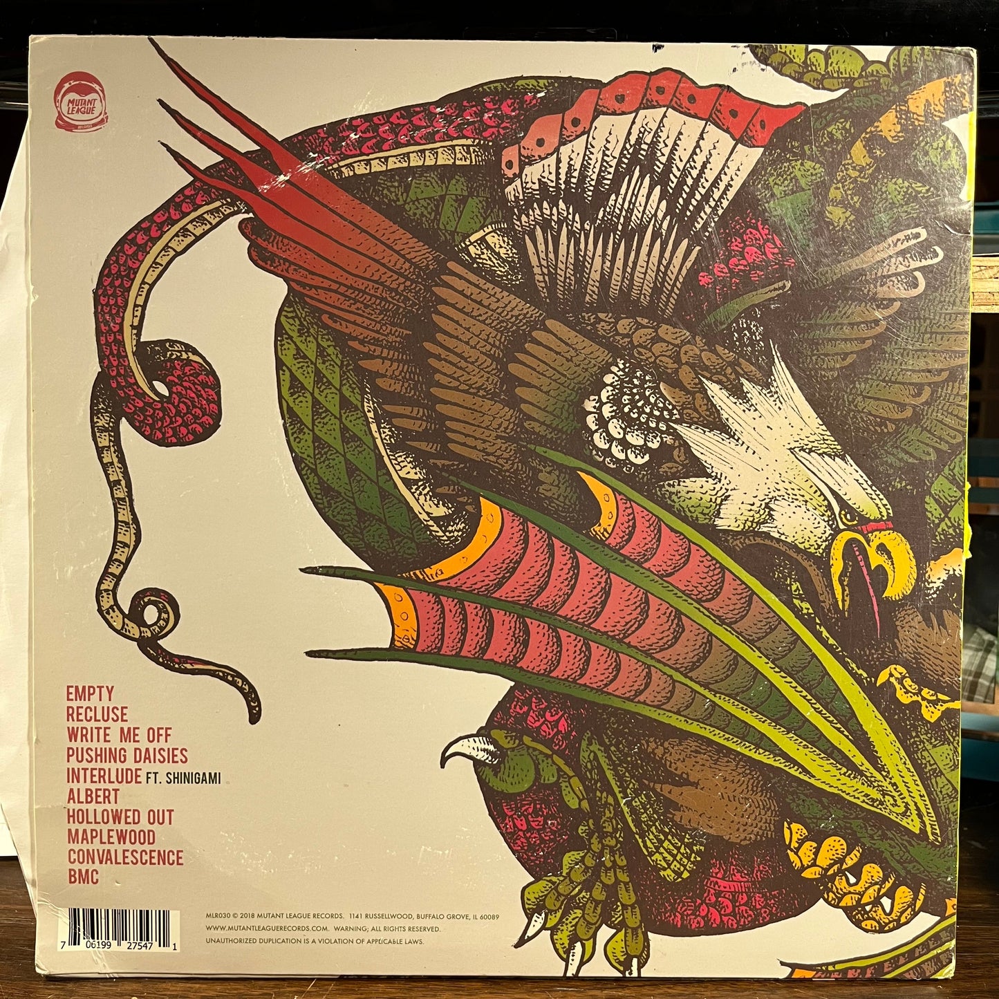 Belmont (SIGNED RED VINYL) | Very Good (VG) Excellent (EX)