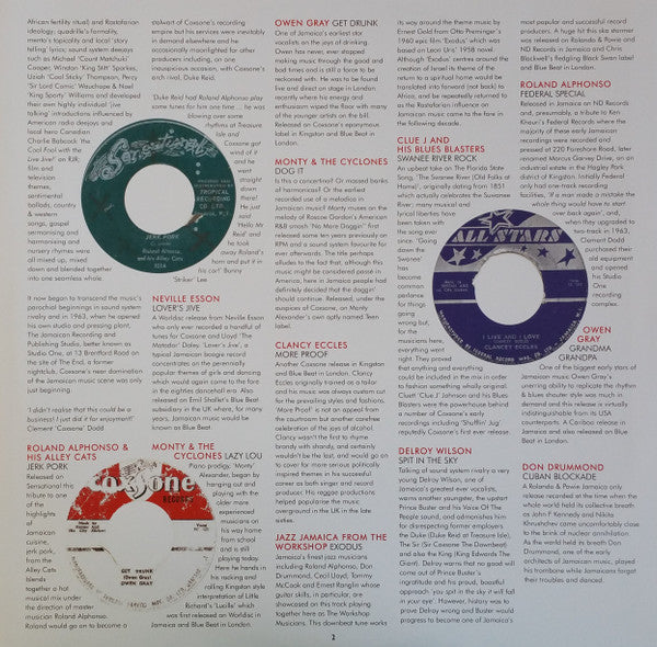 Coxsone's Music 2: The Sound Of Young Jamaica (More Early Cuts From The Vaults Of Studio One 1959-63) | Mint (M) Mint (M)