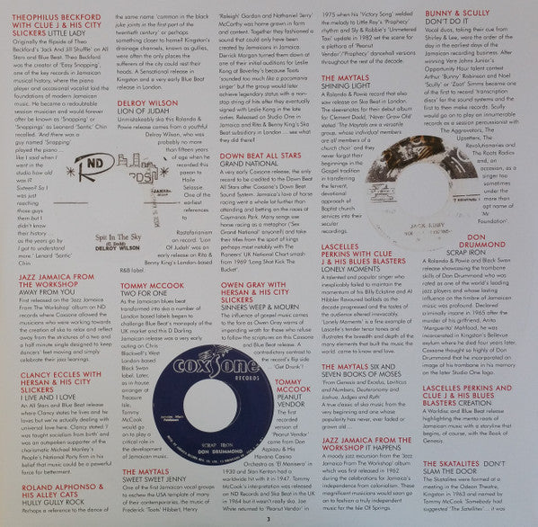 Coxsone's Music 2: The Sound Of Young Jamaica (More Early Cuts From The Vaults Of Studio One 1959-63) | Mint (M) Mint (M)