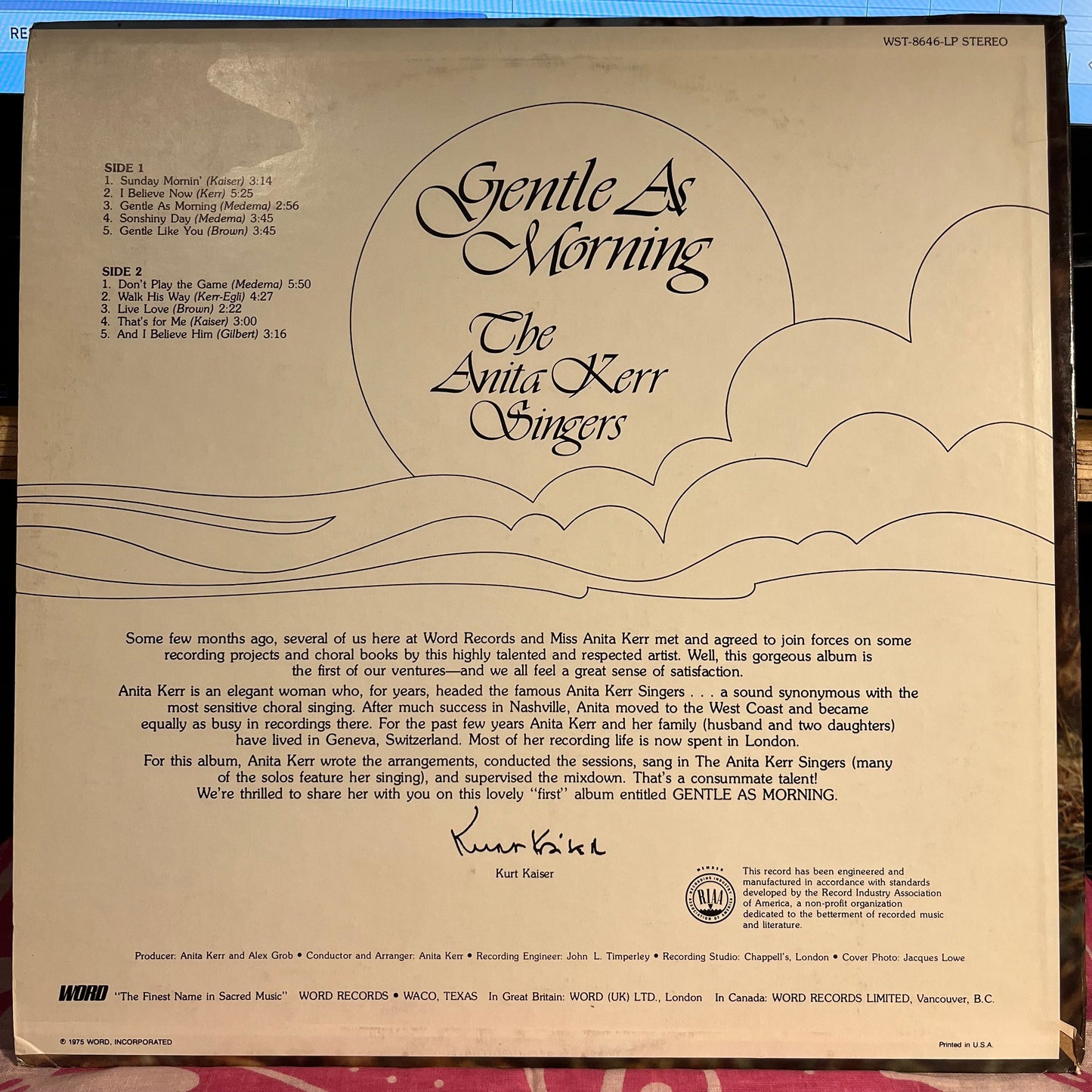 Gentle As Morning | Excellent (EX) Near Mint (NM)