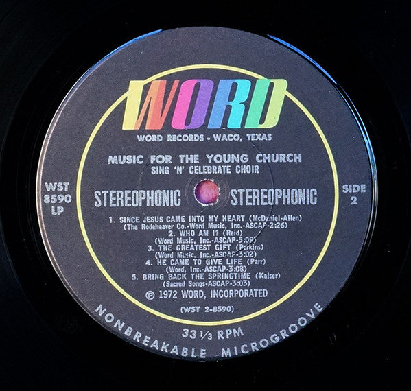 Music For The Young Church (VINYL) | Excellent+ (EX+) Near Mint (NM)