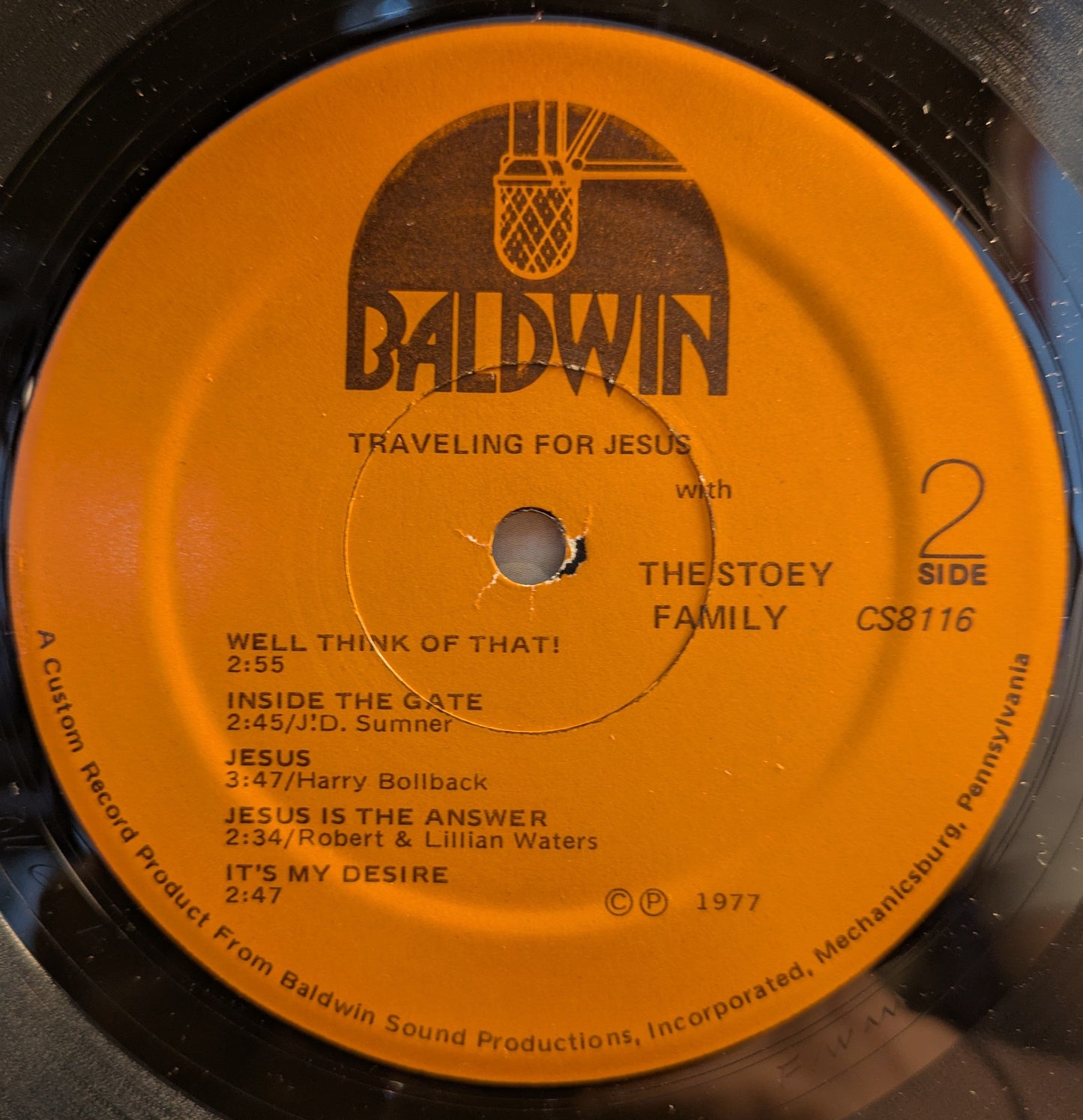 Traveling For Jesus (VINYL) | Near Mint (NM) Near Mint (NM)