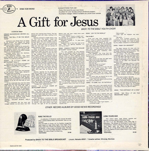 A Gift For Jesus (VINYL) | Near Mint (NM) Near Mint (NM)