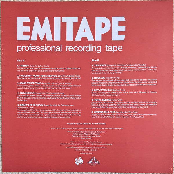 I Robot “Work In Progress” 2025 RSD | Mint (M) Mint (M)