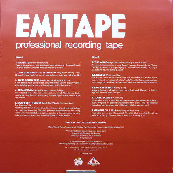 I Robot “Work In Progress” 2025 RSD | Mint (M) Mint (M)