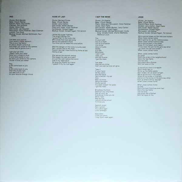 Aja *ANALOGUE PRODUCTIONS* | Mint (M) Mint (M)