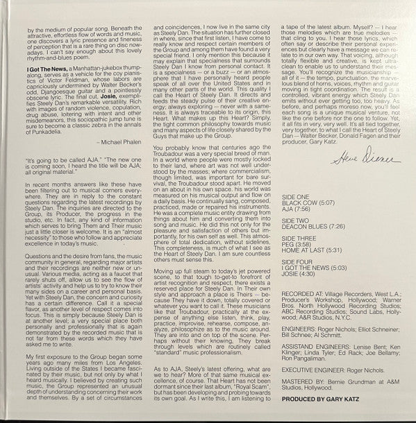 Aja *ANALOGUE PRODUCTIONS* | Mint (M) Mint (M)