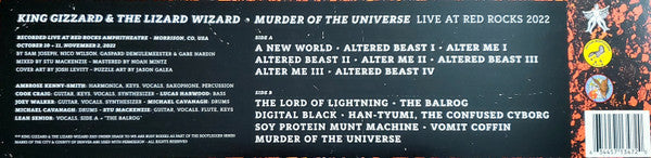 Murder Of The Universe (Live At Red Rocks 2022) | Mint (M) Mint (M)