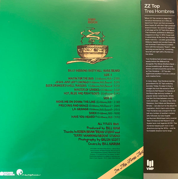 Tres Hombres | Mint (M) Mint (M)