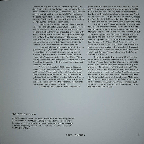 Tres Hombres | Mint (M) Mint (M)