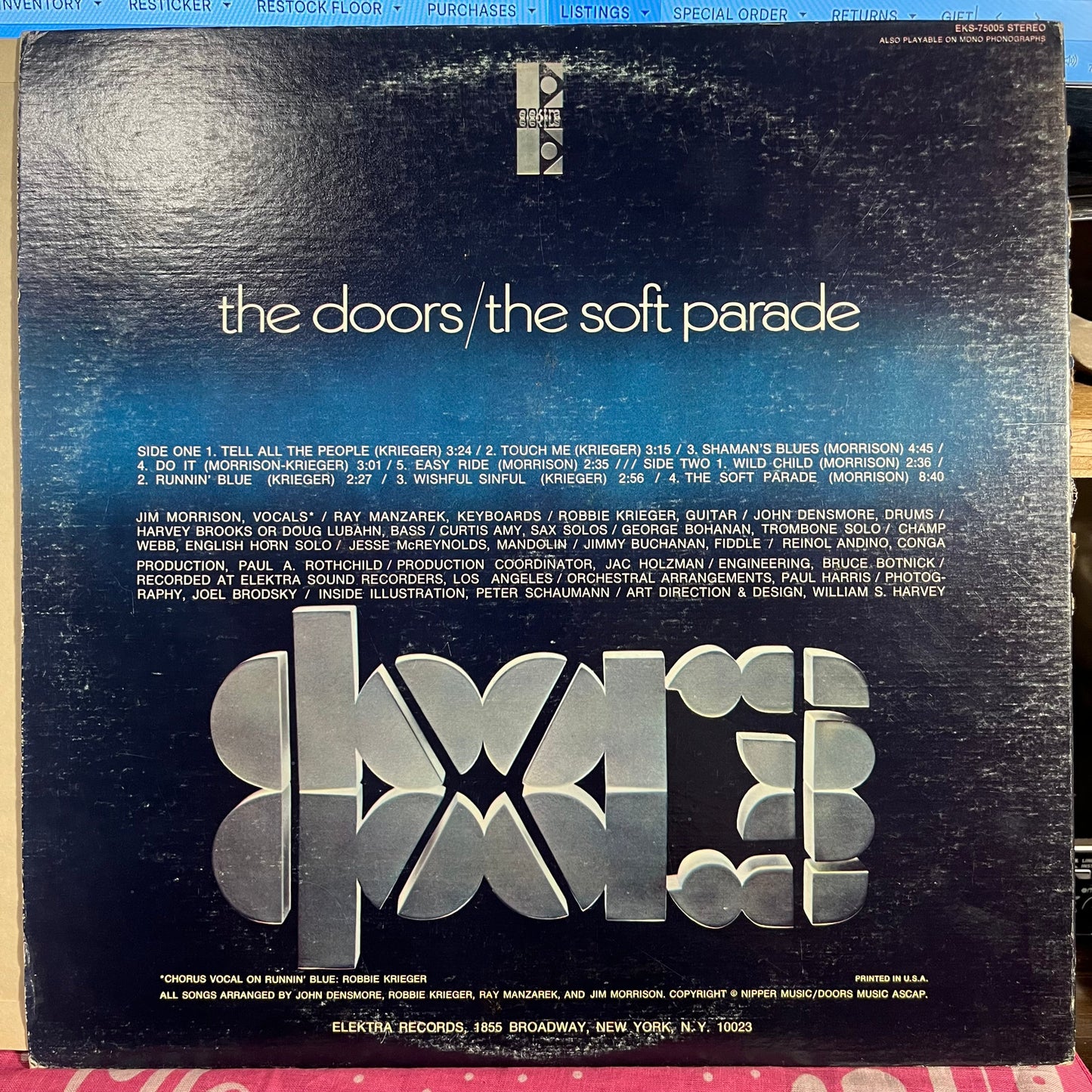 The Soft Parade *SRC BUTTERFLY* | Excellent (EX) Very Good Plus (VG+)