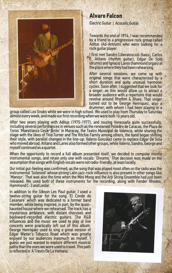 A Traves De La Ventana | Mint (M) Mint (M)