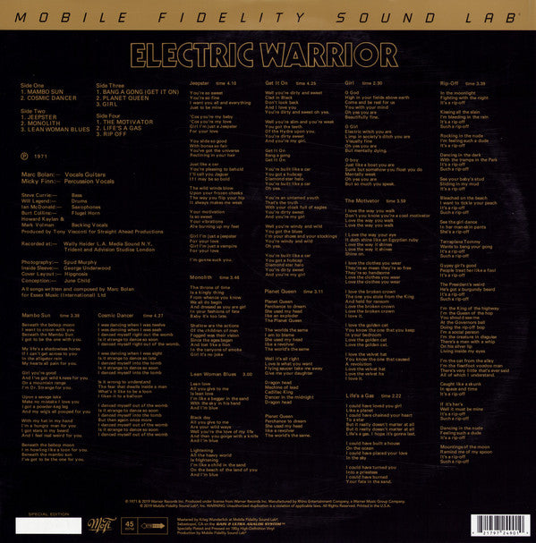 Electric Warrior | Mint (M) Mint (M)