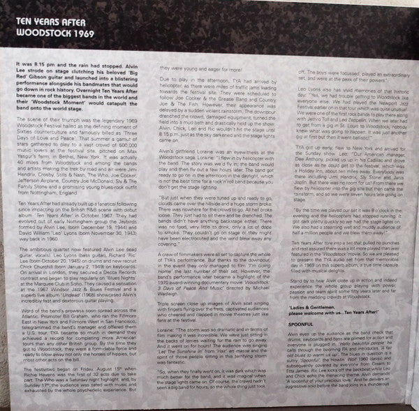 Woodstock 1969 (180g) | Mint (M) Mint (M)