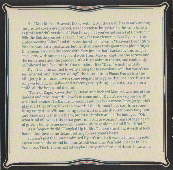 GarciaLive Volume 10 (May 20th, 1990 Hilo Civic Auditorium)(CD) | Mint (M)