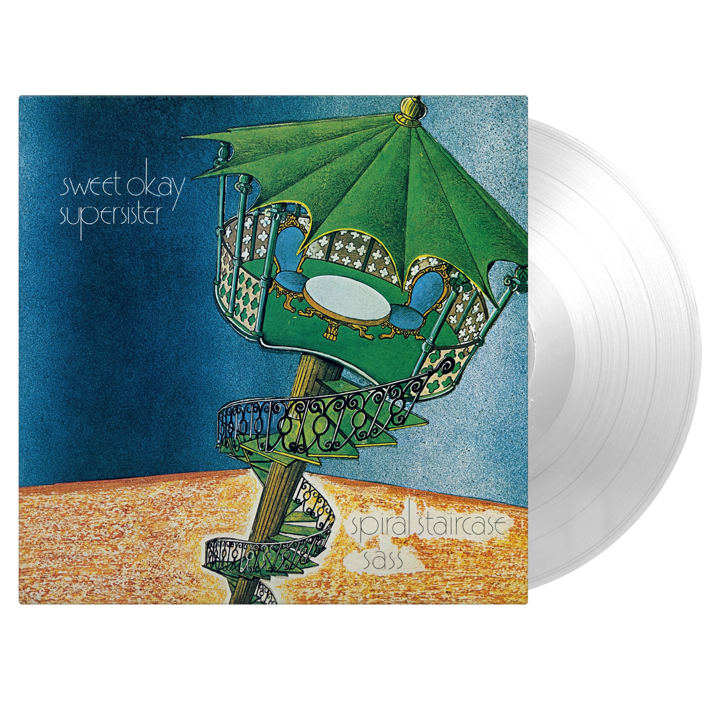 Spiral Staircase Sass (MOV | PRE-ORDER: 03/07/2025 / CRYSTAL CLEAR VINYL) | Mint (M) Mint (M)