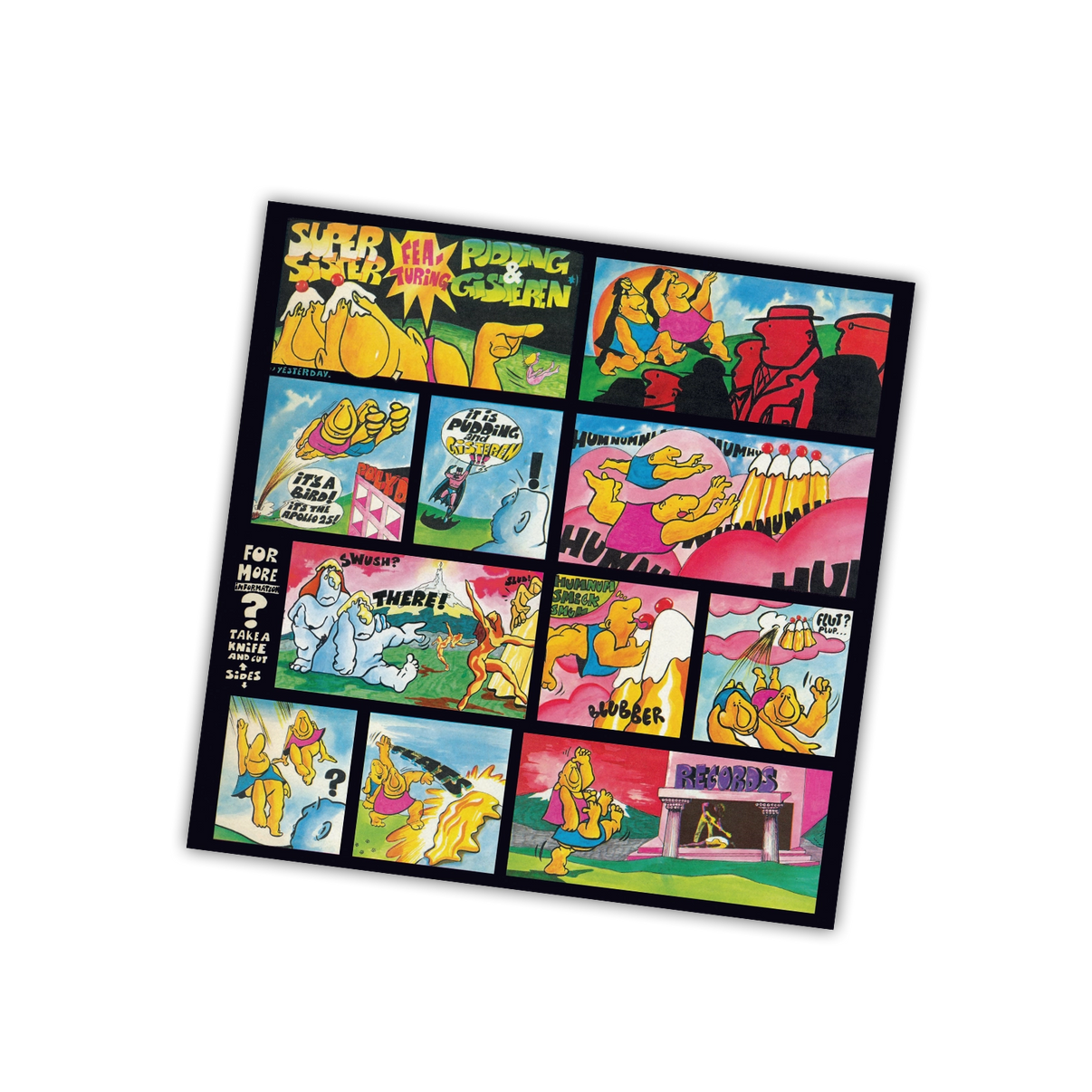 Pudding And Gisteren (MOV | PRE-ORDER: 03/07/2025 / CRYSTAL CLEAR VINYL) | Mint (M) Mint (M)