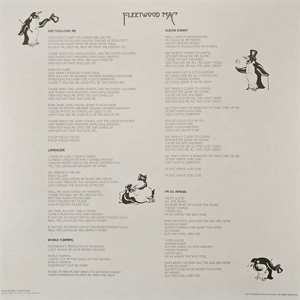 Fleetwood Mac (BLACK & WHITE COLOR VINYL - VMP) | Mint (M) Mint (M)