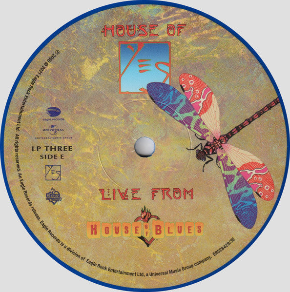 House Of Yes: Live From The House Of Blues (3xCOLOR VINYL) | Mint (M) Mint (M)